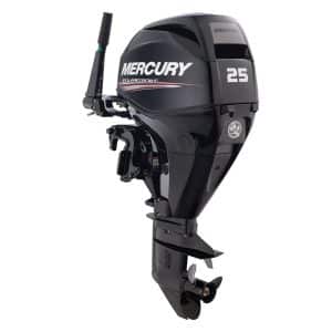 Moteur Mercury 25 HP – Démarrage électrique 2026